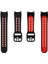 Galaxy Watch 4 Classic ile Uyumlu 42MM Iki Kancalı Metal Tokalı Iridescent Kordon Siyah-Gri 5