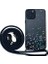 Apple iPhone 8 Plus Kılıf Simli Boyuna Asmalı Ipli Kamera Korumalı Kapak 2