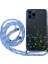 Apple iPhone 8 Plus Kılıf Simli Boyuna Asmalı Ipli Kamera Korumalı Kapak 2