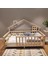 Luxury Montessori Doğal Bebek ve Çocuk Karyolası 2