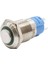 12A-G1-E 12MM Çıkık Yaylı Işıklı Metal Buton - Yeşil 1