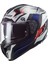 Challenger C Alloy Beyaz-Mavi-Kırmızı Kask * 1