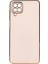 Samsung Galaxy A12 Parlak Kenarlı Bark Silikon Kılıf Ekran Koruyucu 1