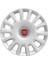 Fiat Palio 14 Inç Jant Kapağı Amblemli Gri 4'lü Takım 144 2