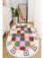 Dijital Baskılı Kaymaz Taban Yıkanabilir Oval Salon Halısı Mutfak Halısı ve Yolluk NHO-HT-568 1
