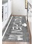 Dijital Baskılı Kaymaz Taban Yıkanabilir Kitchen Yazılı Mutfak Halısı NHM-SD-305 1
