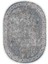 Dijital Baskılı Kaymaz Taban Yıkanabilir Oval Salon Halısı Mutfak Halısı ve Yolluk NHO-HT-250 2