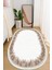 Dijital Baskılı Kaymaz Taban Yıkanabilir Oval Salon Halısı Mutfak Halısı ve Yolluk NHO-HT-1038 1