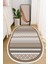 Dijital Baskılı Kaymaz Taban Yıkanabilir Oval Salon Halısı Mutfak Halısı ve Yolluk NHO-HT-1391 1