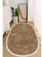 Dijital Baskılı Kaymaz Taban Yıkanabilir Oval Salon Halısı Mutfak Halısı ve Yolluk NHO-SD-344 1