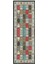 Dijital Baskılı Kaymaz Taban Yıkanabilir Modern Desenli Koridor Halısı Yolluk Nhu-Hk-11 2