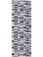 Dijital Baskılı Kaymaz Taban Yıkanabilir Modern Desenli Koridor Halısı Yolluk NHU-SD-252 2