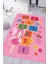 Dijital Baskılı Kaymaz Tabanlı Yıkanabilir Seksek Desenli Çocuk Odası Halısı NHÇ-HP-652 1