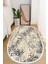 Dijital Baskılı Kaymaz Taban Yıkanabilir Oval Salon Halısı Mutfak Halısı ve Yolluk NHO-HT-378 1