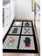 Dijital Baskılı Kaymaz Taban Yıkanabilir 3D Baskılı Mutfak Halısı NHM-HT-1536 1