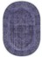 Dijital Baskılı Kaymaz Taban Yıkanabilir Oval Salon Halısı Mutfak Halısı ve Yolluk NHO-HT-148 2