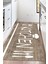 Dijital Baskılı Kaymaz Taban Yıkanabilir Kitchen Yazılı Mutfak Halısı NHM-SD-306 1