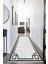 Dijital Baskılı Kaymaz Taban Yıkanabilir Modern Desenli Koridor Halısı Yolluk NHU-HT-363 1
