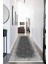 Dijital Baskılı Kaymaz Taban Yıkanabilir Modern Desenli Koridor Halısı Yolluk NHU-HT-244 1