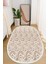 Dijital Baskılı Kaymaz Taban Yıkanabilir Oval Salon Halısı Mutfak Halısı ve Yolluk NHO-HT-772 1