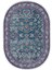 Dijital Baskılı Kaymaz Taban Yıkanabilir Oval Salon Halısı Mutfak Halısı ve Yolluk NHO-HT-757 2