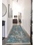 Dijital Baskılı Kaymaz Taban Yıkanabilir Modern Desenli Koridor Halısı Yolluk NHU-HS-558 1