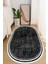 Dijital Baskılı Kaymaz Taban Yıkanabilir Oval Salon Halısı Mutfak Halısı ve Yolluk NHO-SD-246 1
