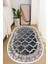 Dijital Baskılı Kaymaz Taban Yıkanabilir Oval Salon Halısı Mutfak Halısı ve Yolluk NHO-HY-1324 1