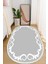 Dijital Baskılı Kaymaz Taban Yıkanabilir Oval Salon Halısı Mutfak Halısı ve Yolluk NHO-HT-868 1