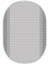 Dijital Baskılı Kaymaz Taban Yıkanabilir Oval Salon Halısı Mutfak Halısı ve Yolluk NHO-SD-317 2
