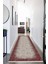 Dijital Baskılı Kaymaz Taban Yıkanabilir Modern Desenli Koridor Halısı Yolluk NHU-HT-247 1
