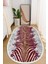 Dijital Baskılı Kaymaz Taban Yıkanabilir Oval Salon Halısı Mutfak Halısı ve Yolluk NHO-HT-1117 1