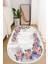 Dijital Baskılı Kaymaz Taban Yıkanabilir Oval Salon Halısı Mutfak Halısı ve Yolluk NHO-HS-454 1