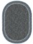 Dijital Baskılı Kaymaz Taban Yıkanabilir Oval Salon Halısı Mutfak Halısı ve Yolluk NHO-HT-231 2