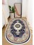Dijital Baskılı Kaymaz Taban Yıkanabilir Oval Salon Halısı Mutfak Halısı ve Yolluk Nho-Hk-29 1