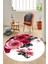 Dijital Baskılı Kaymaz Taban Yıkanabilir Yuvarlak Salon Halısı ve Mutfak Halısı NHY-HS-547 1