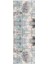 Dijital Baskılı Kaymaz Taban Yıkanabilir Modern Desenli Koridor Halısı Yolluk NHU-HT-936 2