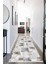 Dijital Baskılı Kaymaz Taban Yıkanabilir Modern Desenli Koridor Halısı Yolluk NHU-HT-952 1