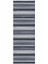 Dijital Baskılı Kaymaz Taban Yıkanabilir Modern Desenli Koridor Halısı Yolluk NHU-HT-1007 2