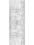 Dijital Baskılı Kaymaz Taban Yıkanabilir Modern Desenli Koridor Halısı Yolluk NHU-HT-1348 2