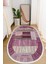 Dijital Baskılı Kaymaz Taban Yıkanabilir Oval Salon Halısı Mutfak Halısı ve Yolluk NHO-HT-928 1