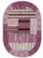 Dijital Baskılı Kaymaz Taban Yıkanabilir Oval Salon Halısı Mutfak Halısı ve Yolluk NHO-HT-928 2