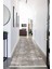 Dijital Baskılı Kaymaz Taban Yıkanabilir Modern Desenli Koridor Halısı Yolluk NHU-HT-360 1