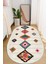 Dijital Baskılı Kaymaz Taban Yıkanabilir Oval Salon Halısı Mutfak Halısı ve Yolluk NHO-HK-142 1