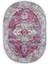 Dijital Baskılı Kaymaz Taban Yıkanabilir Oval Salon Halısı Mutfak Halısı ve Yolluk NHO-HT-752 2