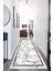 Dijital Baskılı Kaymaz Taban Yıkanabilir Modern Desenli Koridor Halısı Yolluk NHU-HT-794 1