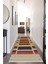 Dijital Baskılı Kaymaz Taban Yıkanabilir Modern Desenli Koridor Halısı Yolluk NHU-HS-515 1