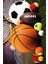 Dijital Baskılı Kaymaz Tabanlı Yıkanabilir Basketbol Toplu Çocuk Odası Halısı NHÇ-HP-778 2