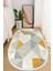 Dijital Baskılı Kaymaz Taban Yıkanabilir Oval Salon Halısı Mutfak Halısı ve Yolluk NHO-SD-340 1