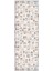 Dijital Baskılı Kaymaz Taban Yıkanabilir Modern Desenli Koridor Halısı Yolluk NHU-HT-301 2